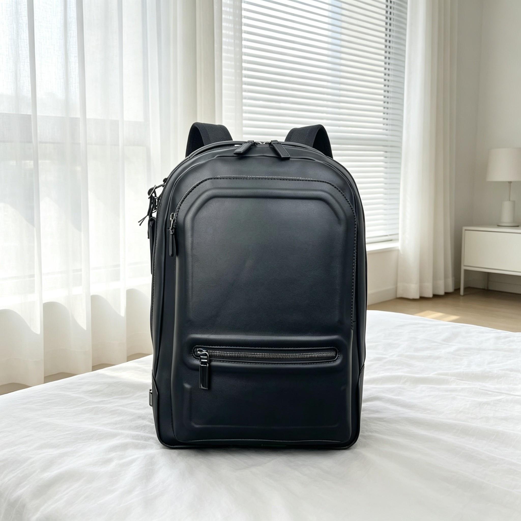 Leather Work Rucksack Mens - حقيبة ظهر عملية للرجال، مناسبة للاستخدام