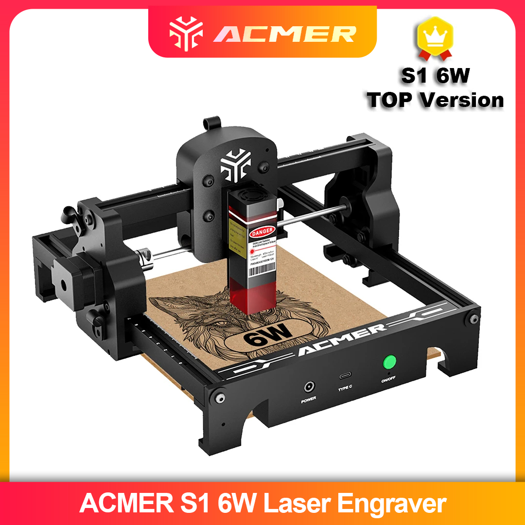 Leatherwork Machine - ACMER S1 2.5/3.5/6 واط آلة الحفر