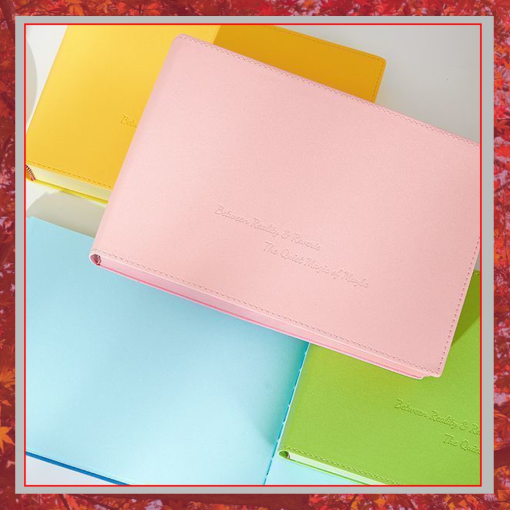 Leather Work Diary Covers - دفتر ملاحظات سميك بألوان زاهية، يحتوي