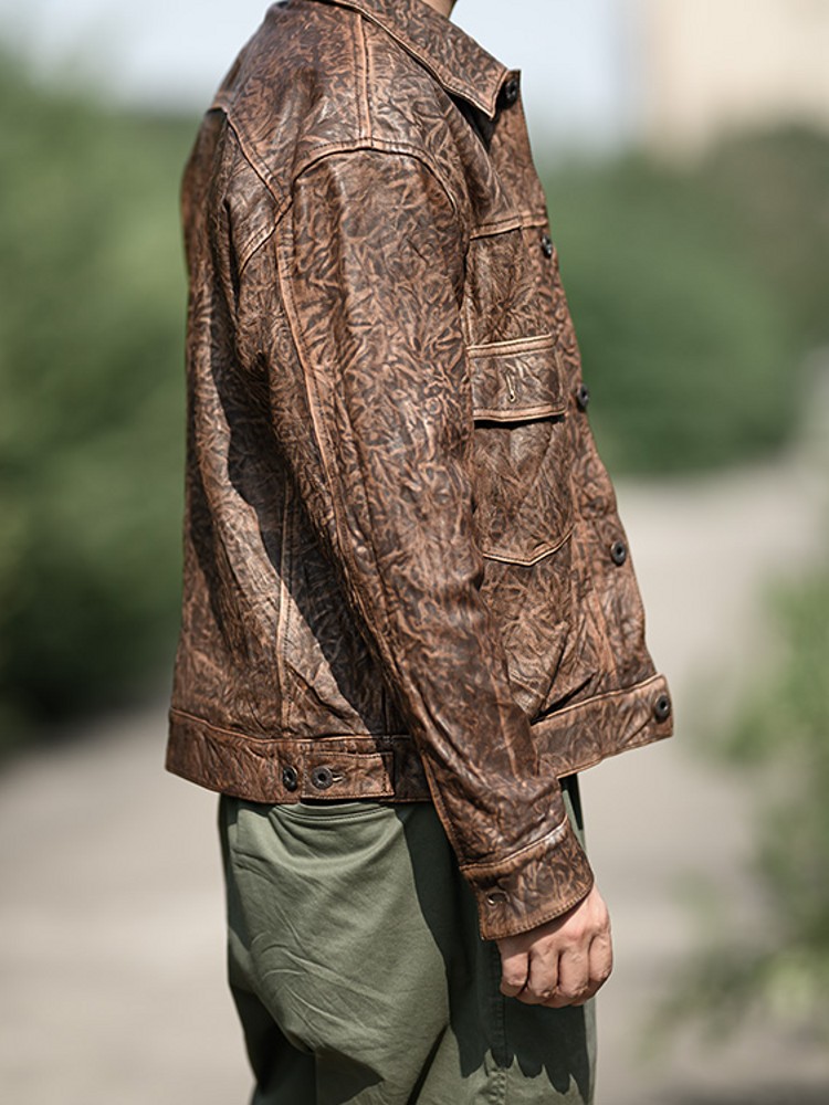 سترة كلاسيكية من جلد الغنم الح - مراجعة Leatherwork Designs وسعره