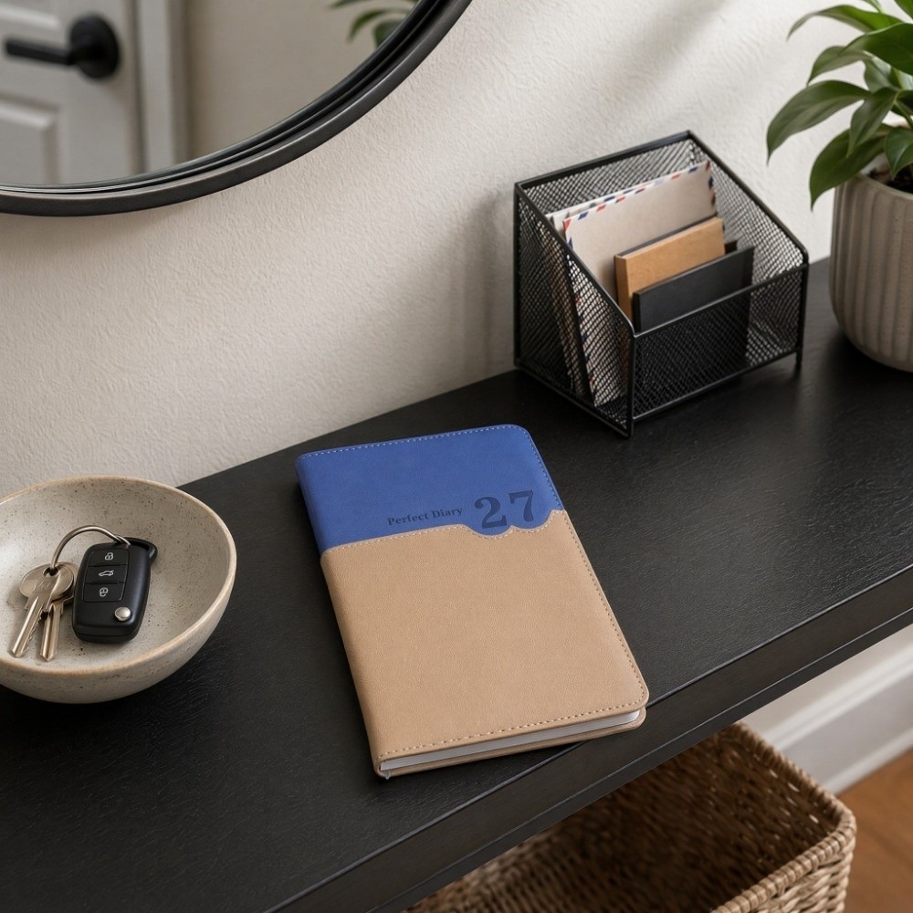 مخطط عمل مكتبي 2027، دفتر تخطي - مراجعة Leather Work Diary Covers وسعره