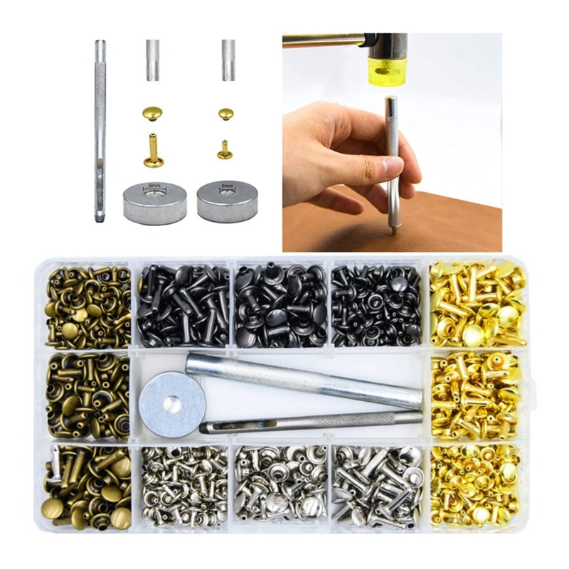 مجموعة أدوات التثبيت الجلدية 6 - مراجعة Rivet Setter Tool وسعره